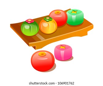 icono vector comida japonesa