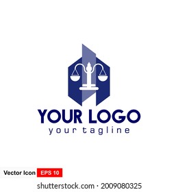 Vektorsymbol von Justizwaagen