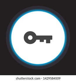 Vector icon key 10 EPS . Lorem Ipsum Illustration design