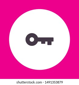 Vector icon key 10 EPS . Lorem Ipsum Illustration design