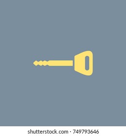 Vector icon of Key. Eps-10.