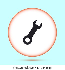 Vector icon key tool 10 EPS