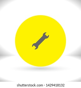 Vector icon key tool 10 EPS . Lorem Ipsum Illustration design