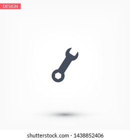 Vector icon key tool 10 EPS . Lorem Ipsum Illustration design