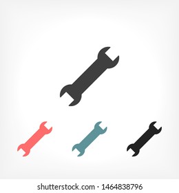 Vector icon key tool 10 EPS . Lorem Ipsum Illustration design