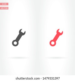Vector icon key tool 10 EPS . Lorem Ipsum Illustration design