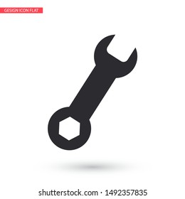 Vector icon key tool 10 EPS . Lorem Ipsum Illustration design