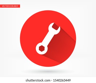 Vector icon key tool 10 EPS . Lorem Ipsum Illustration design