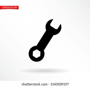 Vector icon key tool 10 EPS . Lorem Ipsum Illustration design