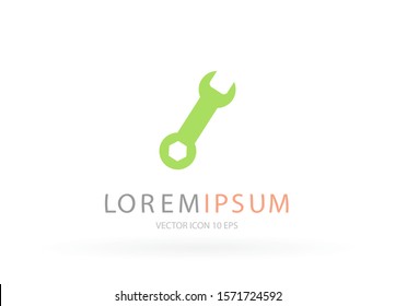 Vector icon key tool 10 EPS . Lorem Ipsum Illustration design