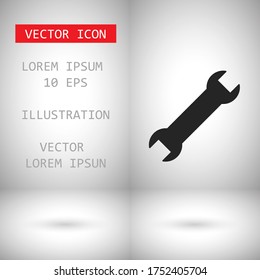 Vector icon key tool 10 EPS . Lorem Ipsum Illustration design