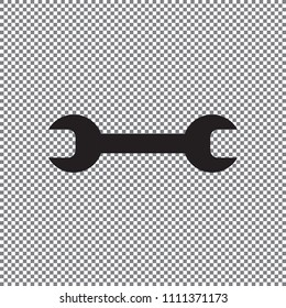 Vector icon keys on a transparent background