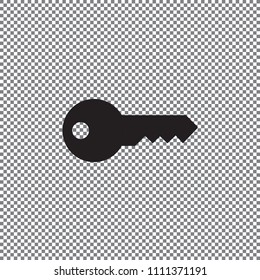 Vector icon keys on a transparent background