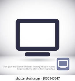Vector icon laptop 