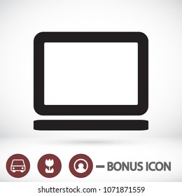 Vector icon laptop 