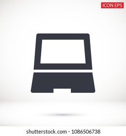 Vector icon laptop 