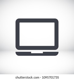 Vector icon laptop 