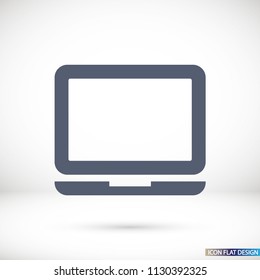 Vector icon laptop 