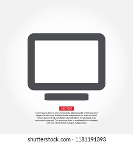 Vector icon laptop 