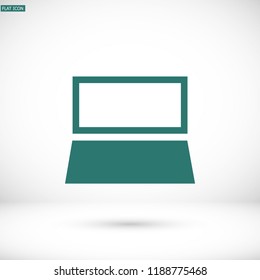 Vector icon laptop 