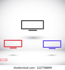 Vector icon laptop 