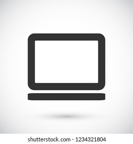 Vector icon laptop 