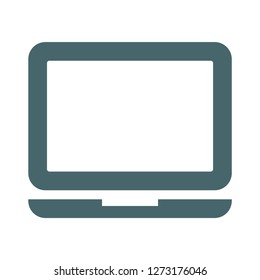 Vector icon laptop 