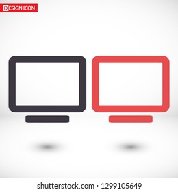 Vector icon laptop 