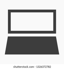 Vector icon laptop 