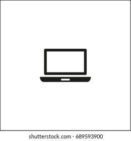 Vector icon laptop
