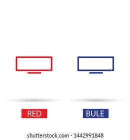 Vector icon laptop . Lorem Ipsum Illustration design