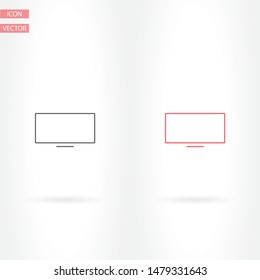 Vector icon laptop . Lorem Ipsum Illustration design