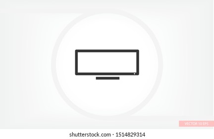 Vector icon laptop . Lorem Ipsum Illustration design