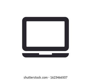 Vector icon laptop . Lorem Ipsum Illustration design
