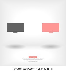 Vector icon laptop . Lorem Ipsum Illustration design