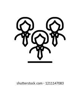 Vector icon for leadership