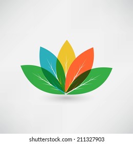 vector icon leaf