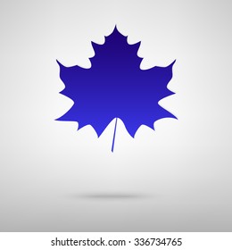 vector icon leaf