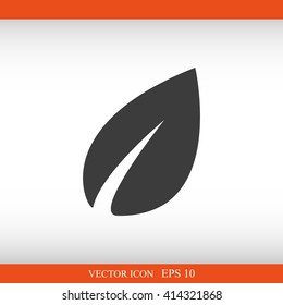 Vector icon leaf
