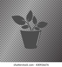 vector icon leaf symbol
