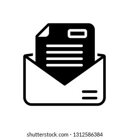 Vector icon for letter
