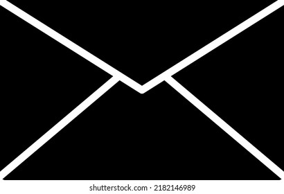 Vector icon of letter. Message inbox symbol.eps

