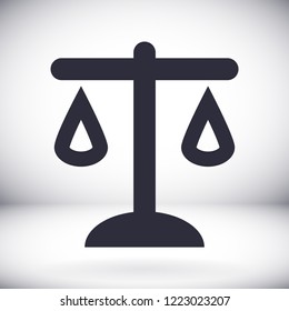 Vector icon Libra 10 EPS