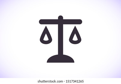 Vector icon Libra 10 EPS . Lorem Ipsum Illustration design