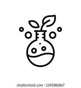 Vector icon for lifescience
