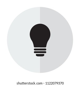 Vector icon light bulb
