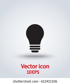 Vector icon light bulb