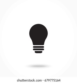 Vector icon light bulb