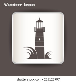 Vector icon Lighthouse