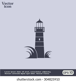 Vector icon Lighthouse